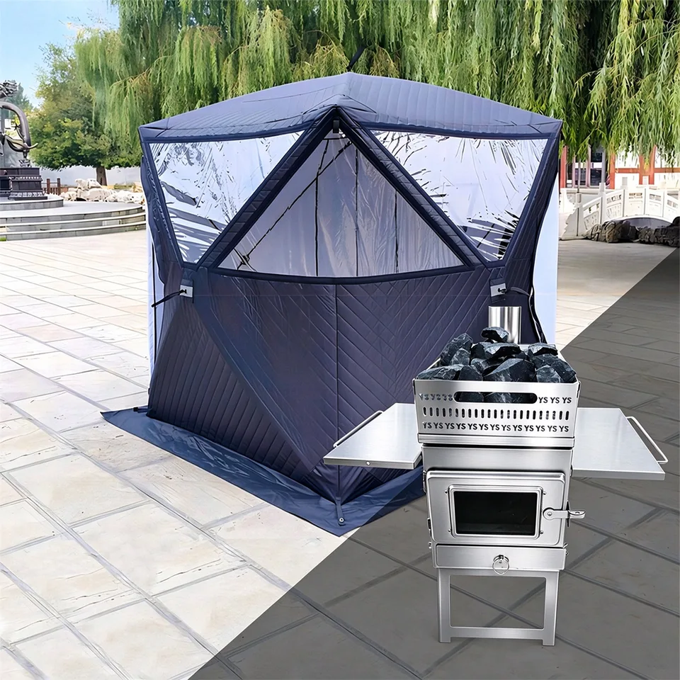 Wood Burning Sauna Stove, 304 Stainless Steel (ACHL00-X) — detail 5