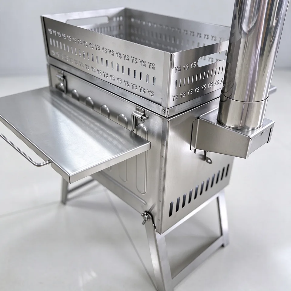 Wood Burning Sauna Stove, 304 Stainless Steel (ACHL00-X) — detail 6