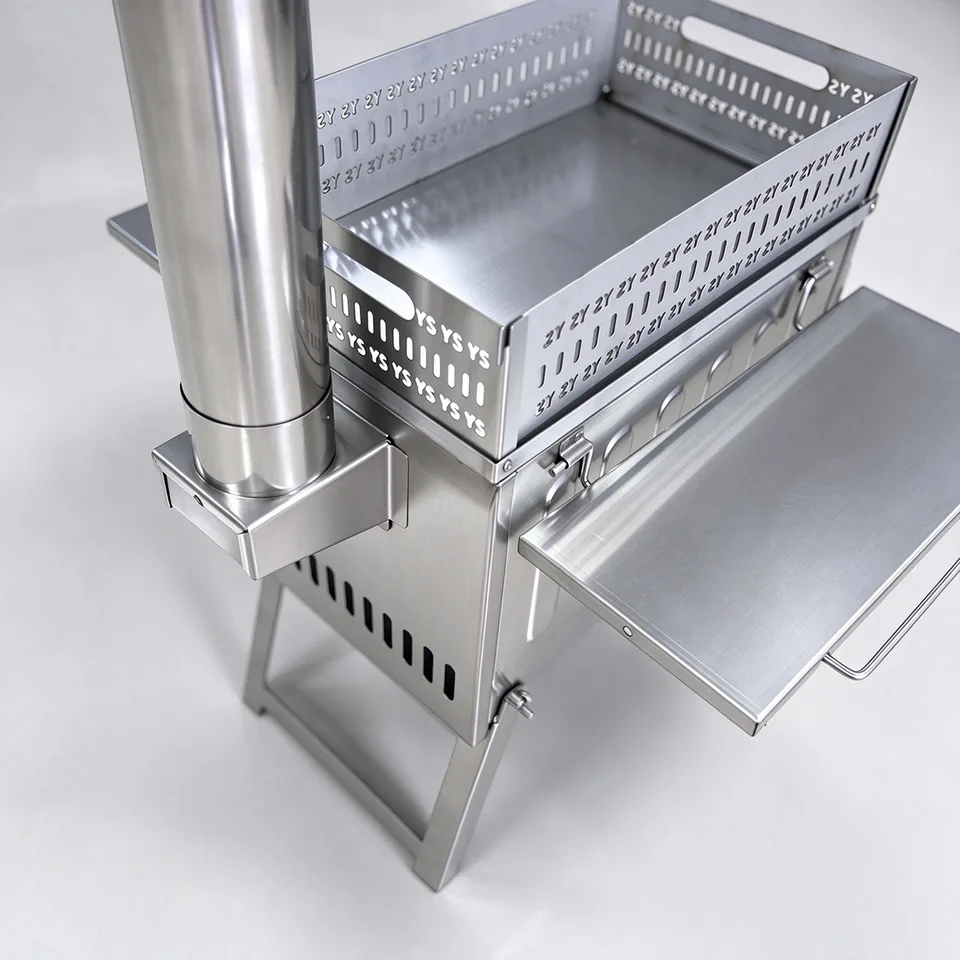 Wood Burning Sauna Stove, 304 Stainless Steel (ACHL00-X) — detail 9