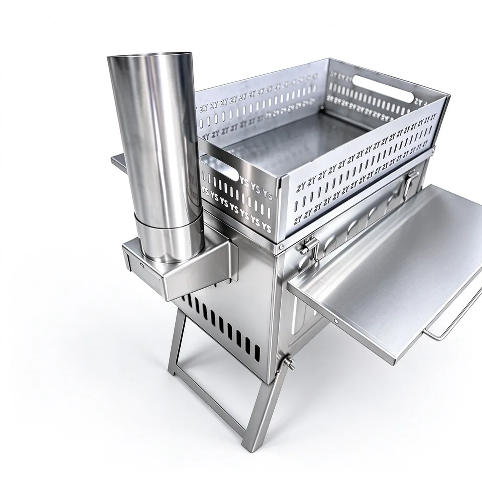 Wood Burning Sauna Stove, 304 Stainless Steel (ACHL00-X) thumbnail 2