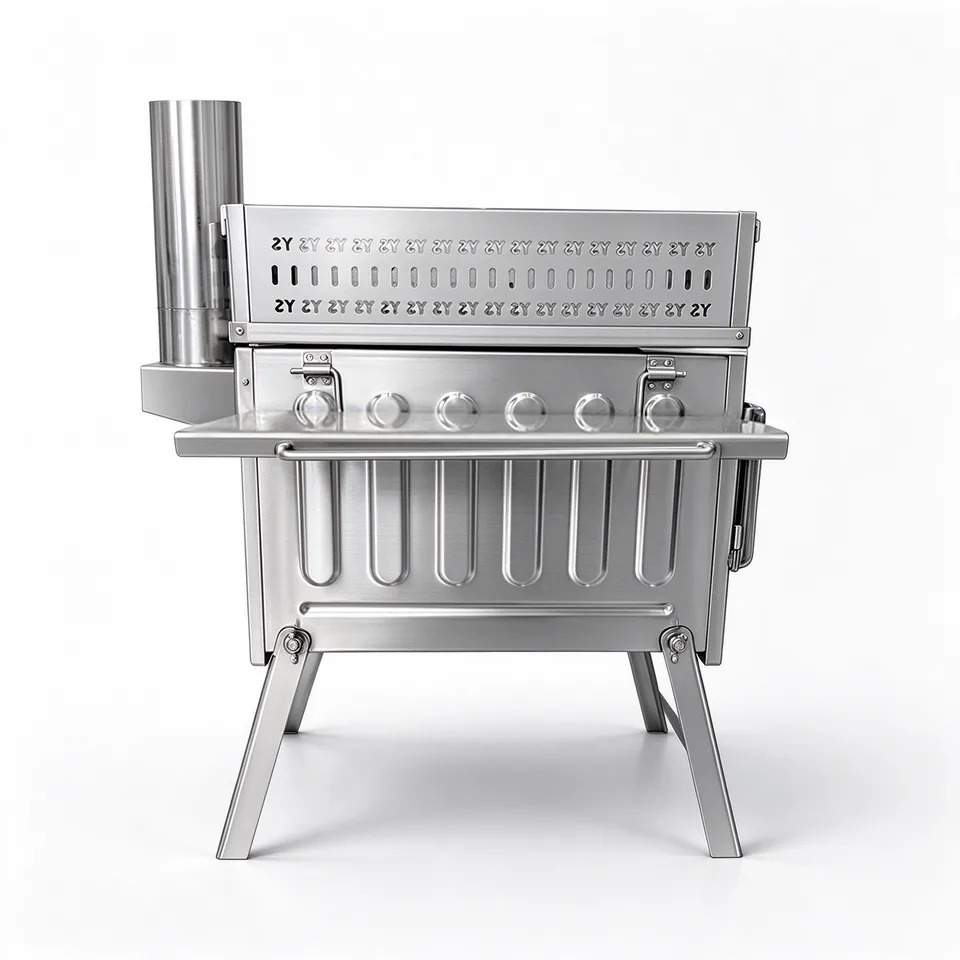 Wood Burning Sauna Stove, 304 Stainless Steel (ACHL00-X) thumbnail 3