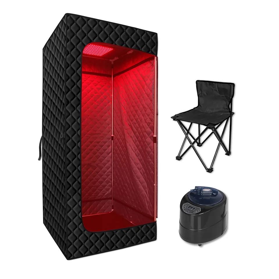 Quadrilateral Red Light Folding Sauna Room (1 Person) — detail 4
