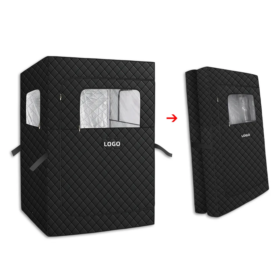 Foldable Steam Sauna Box (2 Person, Twin Steamer) — detail 3