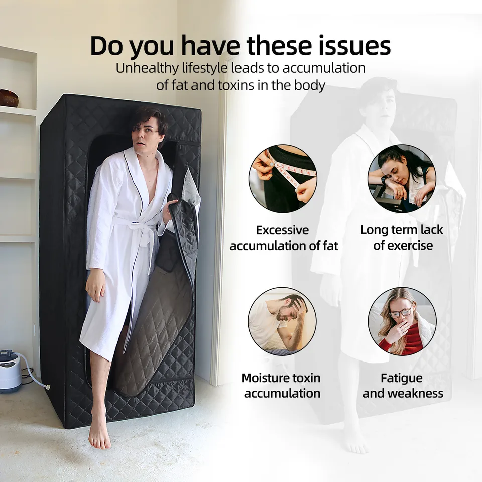 Foldable Steam Sauna Box (1 Person) — detail 8