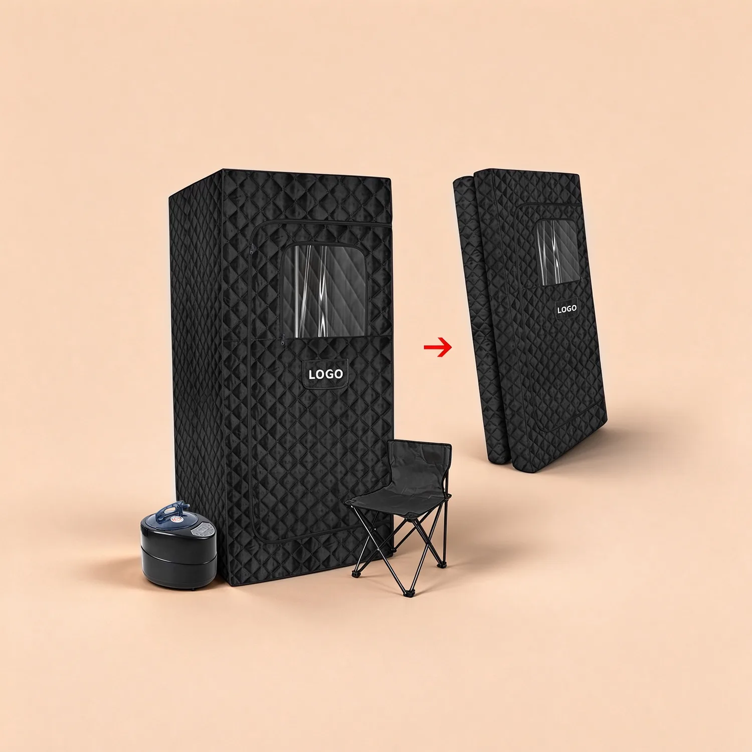 Foldable Steam Sauna Box (1 Person)