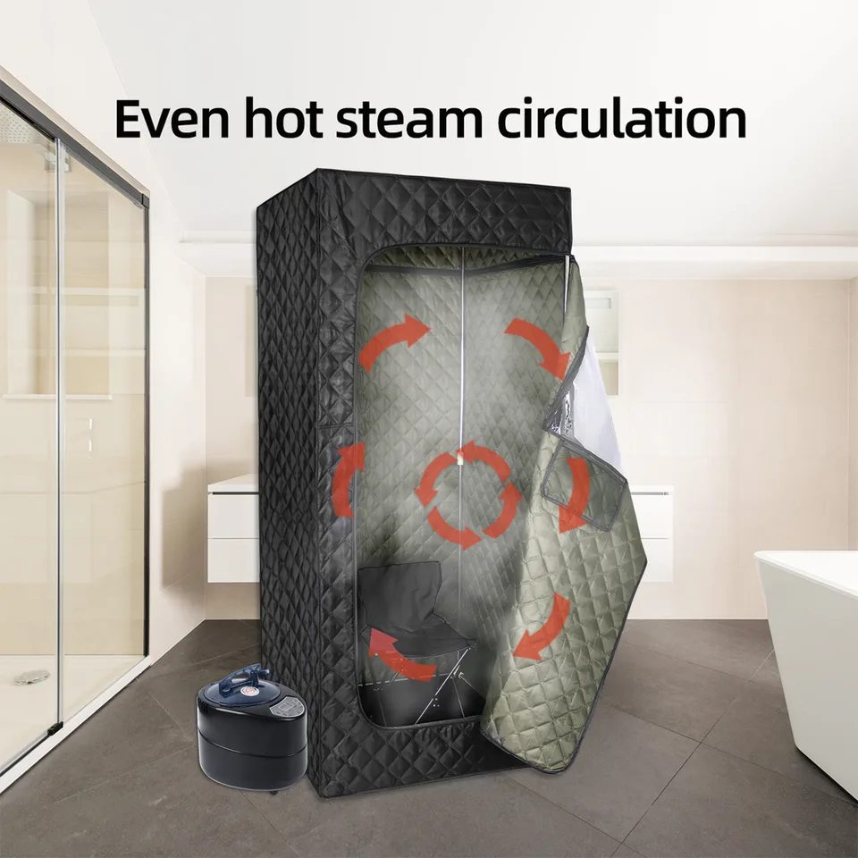 Square Steam Sauna Room (1 Person) — detail 2