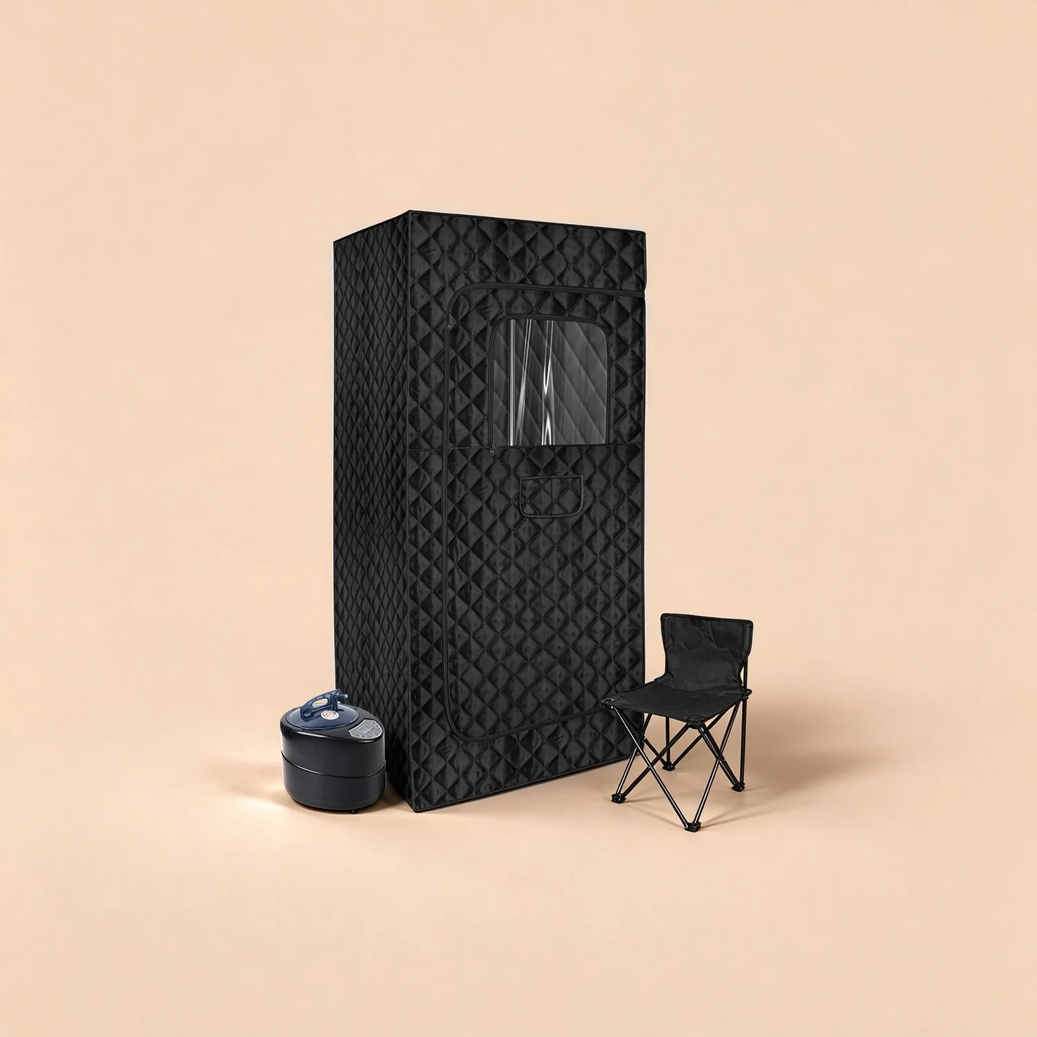 Square Steam Sauna Room (1 Person)