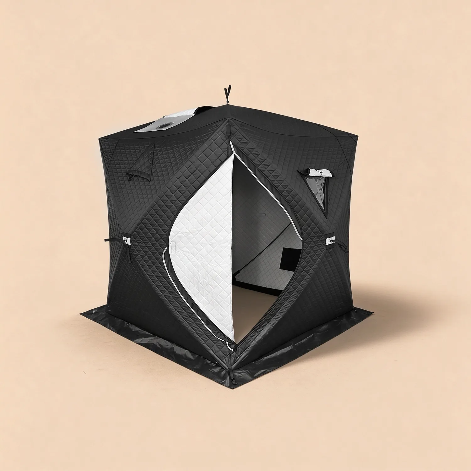 Outdoor Sauna Tent 150 × 150 × 165 cm with Stove Pipe Port (1-2 Person)