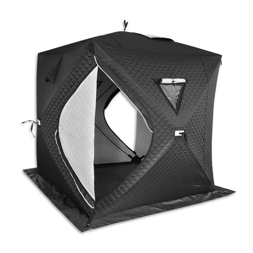 Outdoor Sauna Tent 180 × 180 × 210 cm with Stove Pipe Port (3-4 Person) thumbnail 3